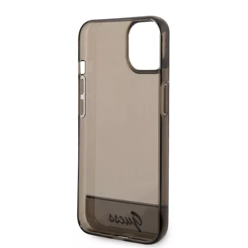 Guess Apple iPhone 14 Pro (6.1) PC/TPU Camera Outline Translucent hátlapvédő tok fekete (GUHCP14LHGCOK)