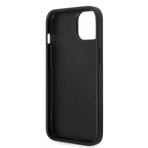 Guess Apple iPhone 14 (6.1) 4G Stripe hátlapvédő tok szürke (GUHCP14SG4GLGR)