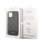 Guess Apple iPhone 14 (6.1) 4G Stripe hátlapvédő tok szürke (GUHCP14SG4GLGR)