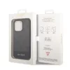 Guess Apple iPhone 14 Pro (6.1) 4G Stripe hátlapvédő tok szürke (GUHCP14LG4GLGR)