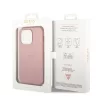 Guess Apple iPhone 14 Pro (6.1) PU Leather Saffiano hátlapvédő tok pink (GUHCP14LPSASBPI)