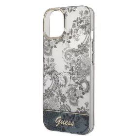   Guess Apple iPhone 14 (6.1) PC/TPU Toile De Jouy hátlapvédő tok szürke (GUHCP14SHGPLHG)