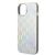 Karl Lagerfeld Iridescent Monogram Apple iPhone 14 (6.1) hátlapvédő tok ezüst (KLHCP14SLGMMSV3)