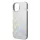 Karl Lagerfeld Iridescent Monogram Apple iPhone 14 Plus (6.7) hátlapvédő tok ezüst (KLHCP14SLGMMSV3)
