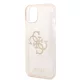 Guess Apple iPhone 14 Pro (6.1) Big 4G Full Glitter hátlapvédő tok arany (GUHCP14LPCUGL4GGO)