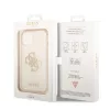 Guess Apple iPhone 14 (6.1) Big 4G Full Glitter hátlapvédő tok átlátszó (GUHCP14SPCUGL4GTR)