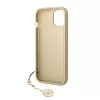 Guess Apple iPhone 14 (6.1) Big 4G Full Glitter hátlapvédő tok barna (GUHCP14SGF4GBR)