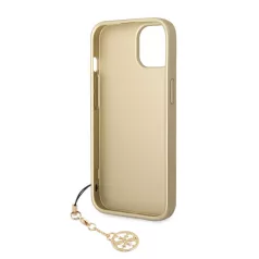   Guess Apple iPhone 14 (6.1) Big 4G Full Glitter hátlapvédő tok barna (GUHCP14SGF4GBR)