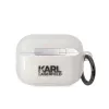Karl Lagerfeld 3D Logo NFT Karl and Choupette Apple Airpods Pro 2 szilikon tok fehér (KLAP2HNKCTGT)