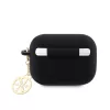 Guess 4G Charms Heart Apple Airpods Pro 2 szilikon tok fekete (GUAP2LSCHSK)