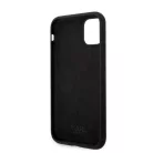Karl Lagerfeld Apple iPhone 11 (6.1) 2019 Liquid Silicone Ikonik NFT hátlapvédő tok fekete (KLHCN61SNIKBCK)