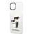 Karl Lagerfeld IML Glitter Karl and Choupette NFT Apple iPhone 13 (6.1) hátlapvédő tok átlátszó (KLHCP13MHNKCTGT)