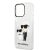 Karl Lagerfeld IML Glitter Karl and Choupette NFT Apple iPhone 13 Pro (6.1) hátlapvédő tok átlátszó (KLHCP13LHNKCTGT)