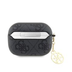   Guess 4G Script Charm Apple Airpods Pro 2 PC/PU tok fekete (GUAP2G4GSMK)