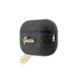 Guess 4G Script Charm Apple Airpods Pro 2 PC/PU tok fekete (GUAP2G4GSMK)