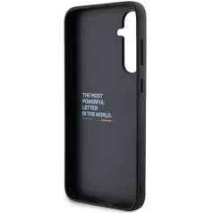   BMW Leather Carbon Samsung S916 Galaxy S23 Plus (2023) hátlapvédő tok fekete (BMHCS23M22NBCK)