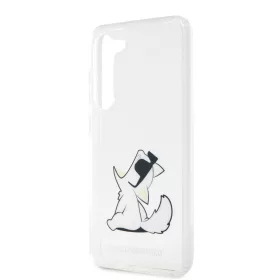   Karl Lagerfeld PC/TPU Choupette Eat Samsung Galaxy S23 (2023) hátlapvédő tok átlátszó (KLHCS23SCFNRC)
