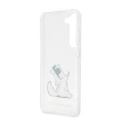   Karl Lagerfeld PC/TPU Choupette Eat Samsung Galaxy S23 (2023) hátlapvédő tok átlátszó (KLHCS23SCFNRC)