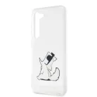 Karl Lagerfeld PC/TPU Choupette Eat Samsung S916 Galaxy S23 Plus (2023) hátlapvédő tok átlátszó (KLHCS23MCFNRC)