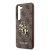 Guess 4G Metal Logo Samsung S916 Galaxy S23 Plus (2023) hátlapvédő tok barna (GUHCS23M4GMGBR)
