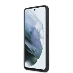   Guess Samsung S918 Galaxy S23 Ultra PU 4G Metal Logo hátlapvédő tok szürke (GUHCS23L4GMGGR)