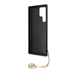   Guess 4G Charms Samsung S918 Galaxy S23 Ultra (2022) hátlapvédő tok barna (GUHCS23LGF4GBR)
