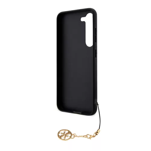 Guess 4G Charms Samsung Galaxy S23 (2023) hátlapvédő tok szürke (GUHCS23SGF4GGR)