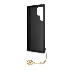   Guess 4G Charms Samsung S918 Galaxy S23 Ultra (2023) hátlapvédő tok szürke (GUHCS23LGF4GGR)