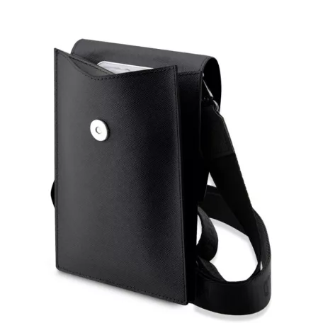 Karl Lagerfeld Saffiano Metal Logo NFT válltáska fekete (KLWBSAKCPMK)