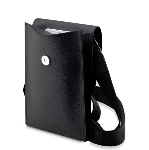 Karl Lagerfeld Saffiano Metal Logo NFT válltáska fekete (KLWBSAKCPMK)