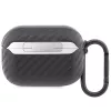 BMW Carbon Double Metal Logo Apple Airpods Pro 2  PU tok (BMAP2WMPUCA2)