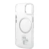 Karl Lagerfeld IML MagSafe Karl and Choupette Apple iPhone 13 (6.1) hátlapvédő tok átlátszó (KLHMP13MHNKCIT)