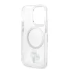 Karl Lagerfeld IML Karl and Choupette NFT MagSafe Apple iPhone 13 Pro (6.1) hátlapvédő tok átlátszó (KLHMP13LHNKCIT)