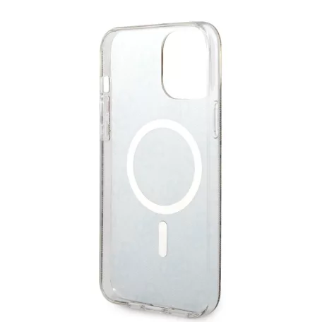 Guess Apple iPhone 13 Pro Max (6.7) 4G IML MagSafe hátlapvédő tok barna (GUHMP13XH4STW)