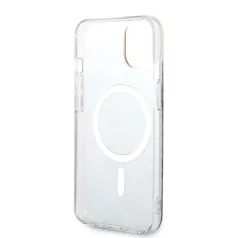   Guess Apple iPhone 14 (6.1) 4G IML MagSafe hátlapvédő tok barna (GUHMP14SH4STW)