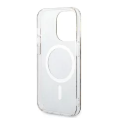   Guess Apple iPhone 14 Pro (6.1) 4G IML MagSafe hátlapvédő tok barna (GUHMP14LH4STW)