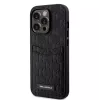Karl Lagerfeld Saffiano Monogram Apple iPhone 13 Pro (6.1) hátlapvédő tok fekete (KLHCP13LSAKLHPPK)