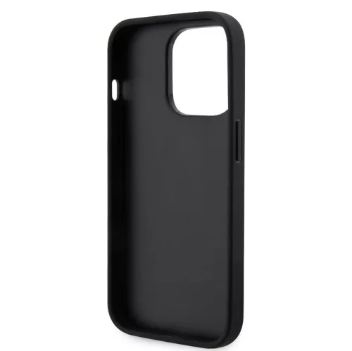 Karl Lagerfeld Saffiano Monogram Apple iPhone 13 Pro (6.1) hátlapvédő tok fekete (KLHCP13LSAKLHPPK)