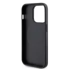 Guess Apple iPhone 15 Pro Max (6.7) PU Saffiano MagSafe hátlapvédő tok fekete (GUHMP15XPSAHMCK)