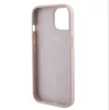 Guess Apple iPhone 15 (6.1) PU Saffiano MagSafe hátlapvédő tok pink (GUHMP15SPSAHMCP)