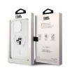 Karl Lagerfeld IML Glitter MagSafe Apple iPhone 15 (6.1) hátlapvédő tok átlátszó (KLHMP15SHGKCNOT)