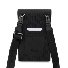   Karl Lagerfeld Saffiano Monogram válltáska fekete (KLWBSAKHPCK)