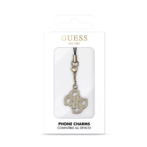 Guess Charm 4G Metal Logo univerzális csuklópánt arany (GUCPM4GID)