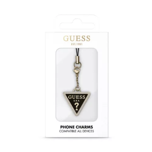 Guess Charm Strass Triangle Logo univerzális csuklópánt arany (GUCPMTDCK)