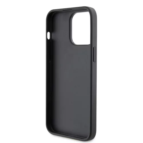 Guess Apple iPhone 15 Pro Max (6.7) 4G Metal Logo hátlapvédő tok szürke (GUHCP15X4GMGGR)