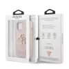 Guess Apple iPhone 15 Pro (6.1) PU 4G Metal Logo hátlapvédő tok pink (GUHCP15L4GMGPI)