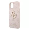 Guess Apple iPhone 15 Pro Max (6.7) PU 4G Metal Logo hátlapvédő tok pink (GUHCP15X4GMGPI)