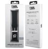 Karl Lagerfeld Choupette Head NFT Apple Watch 38 /40 / 41 mm óraszíj fekete (KLAWMSLCNK)