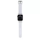 Karl Lagerfeld Choupette Head NFT Apple Watch 42/44/45/49 mm óraszíj fehér (KLAWLSLCNH)