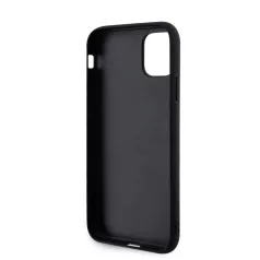   Karl Lagerfeld 3D Rubber Karl and Choupette Apple iPhone 11 (6.1) 2019 hátlapvédő tok fekete (KLHCP14SSNCHBCK)